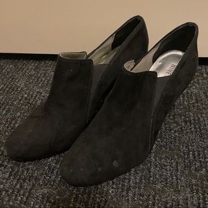 Nine West Celia Slip-On Ankle Bootie Heels
